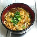 白だしで簡単カレーうどん